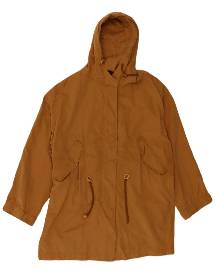 BELFE & BELFE Capa de chuva feminina com capuz grande IT 44 Médio Bege