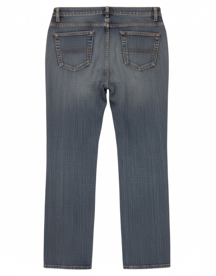 Jeans retos femininos Trussardi W30 L32 algodão azul