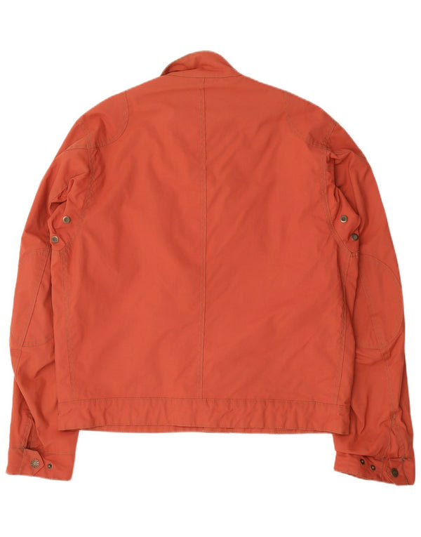 Jaqueta utilitária masculina Warren Webber UK 44 2XL laranja nylon