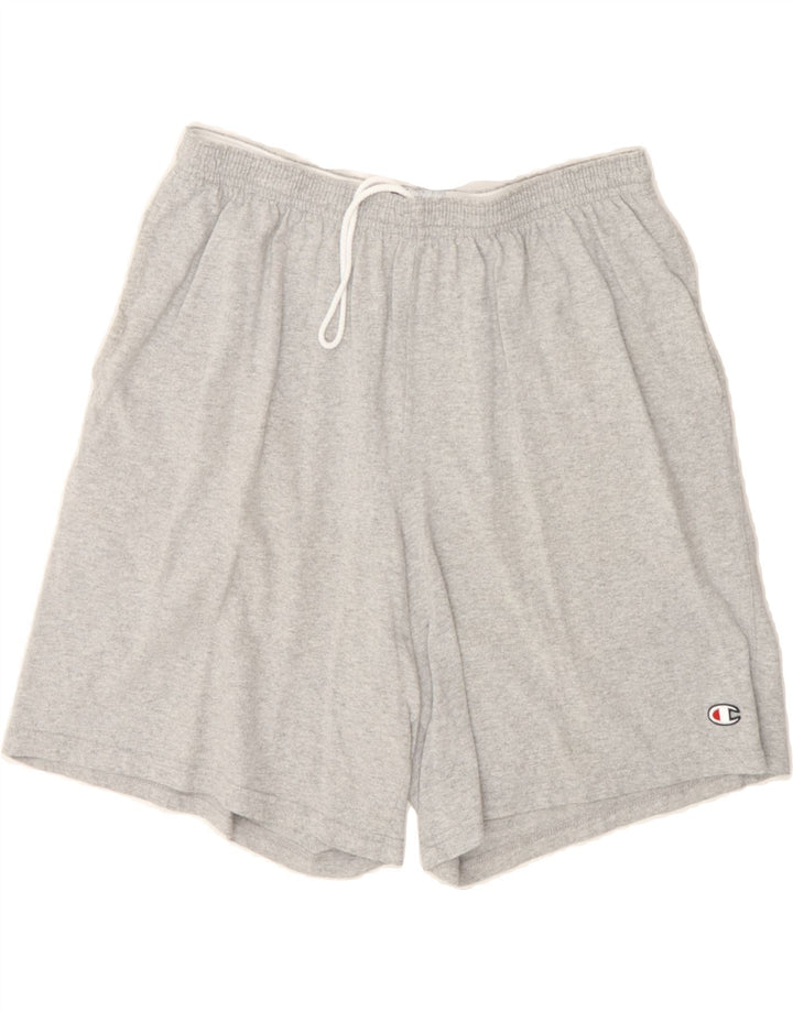 CHAMPION Mens Sport Shorts Large Grey Cotton Vintage Champion and Second-Hand Champion from Messina Hembry 