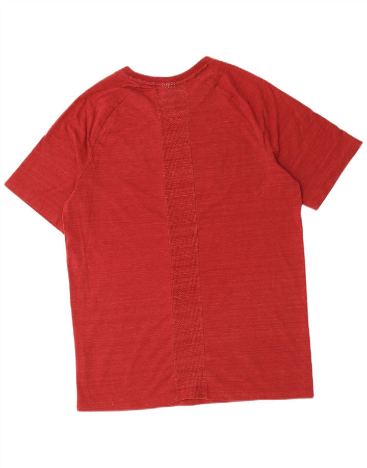 Camiseta masculina Nike Top médio vermelho manchado