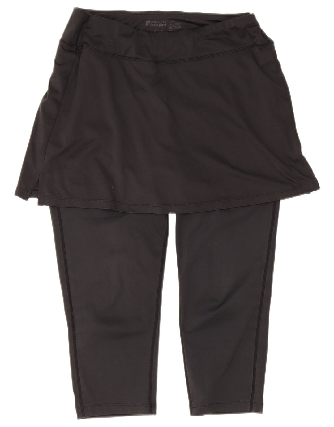 Mountain Warehouse Mulheres Capri Leggings Reino Unido 14 Grande Poliéster Preto