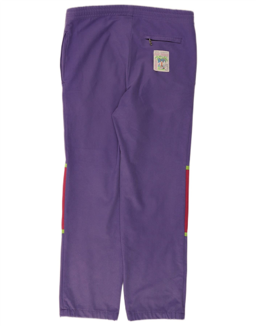 Calça esportiva feminina Bailo grande bloco colorido roxo