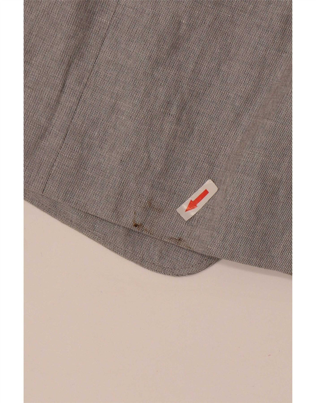 Jaqueta Blazer Masculina Banana Republic Regular Fit 2 Botões Reino Unido 40 Grande Cinza