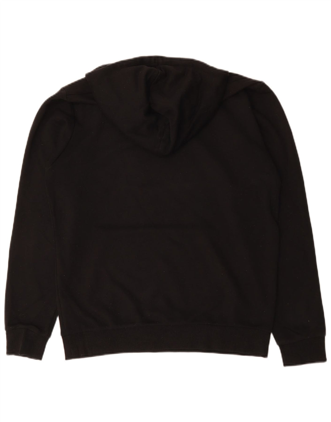 Puma Mens Hoodie Jumper Médio Algodão Preto