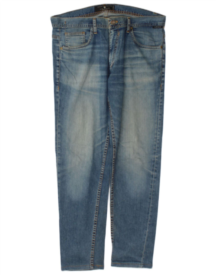 Zara Mens Slim Jeans EU 44 Grande W34 L30 Azul