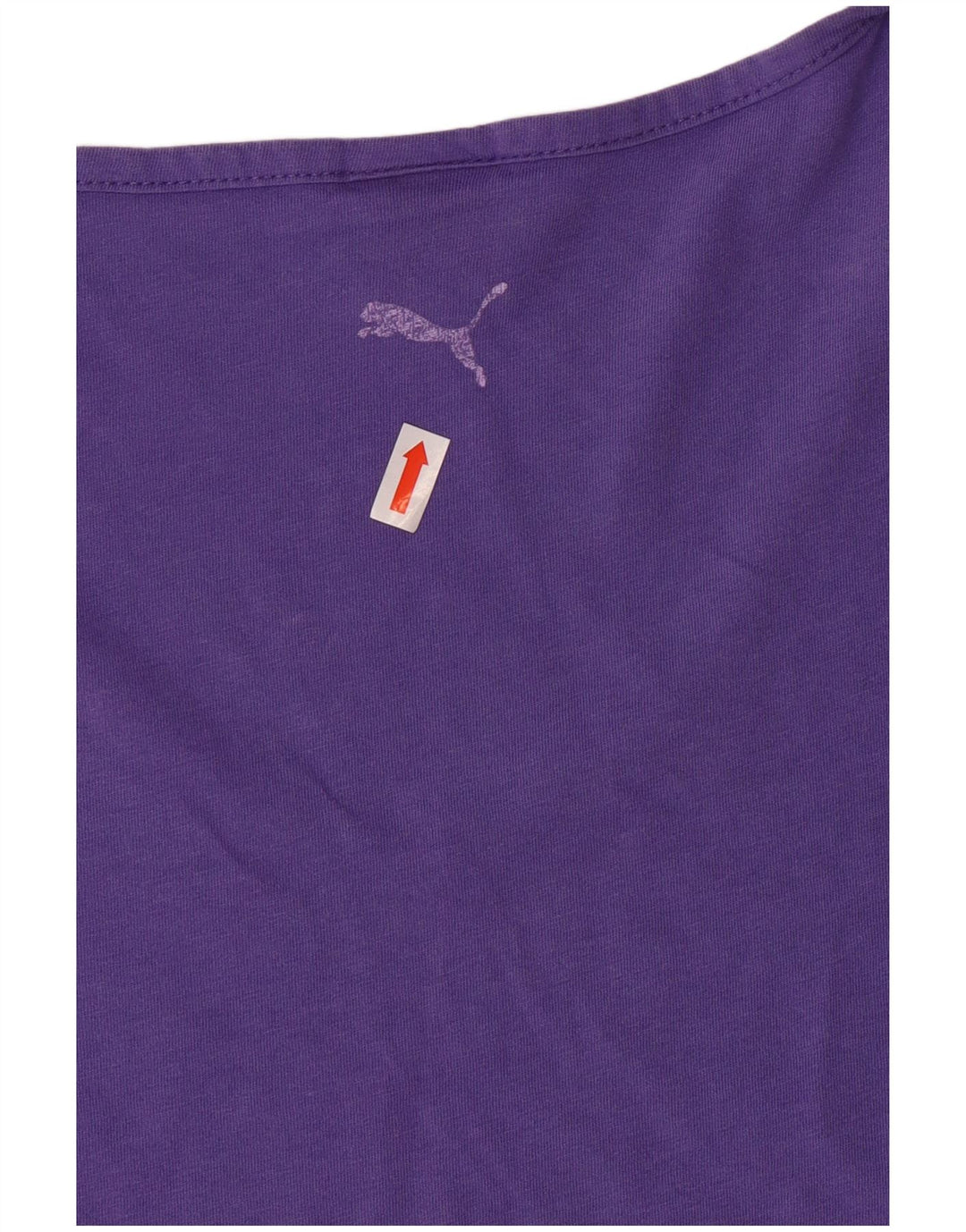Camiseta feminina PUMA com estampa gráfica UK 14 Médio Roxo