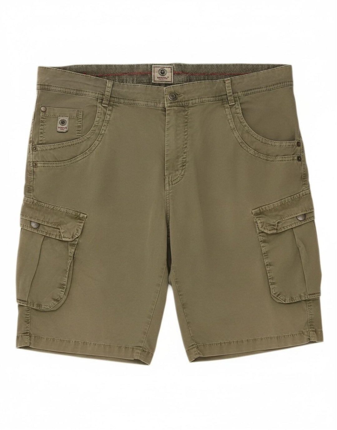 Shorts cargo masculino MARSHALL ANGEL W40 XL algodão cáqui