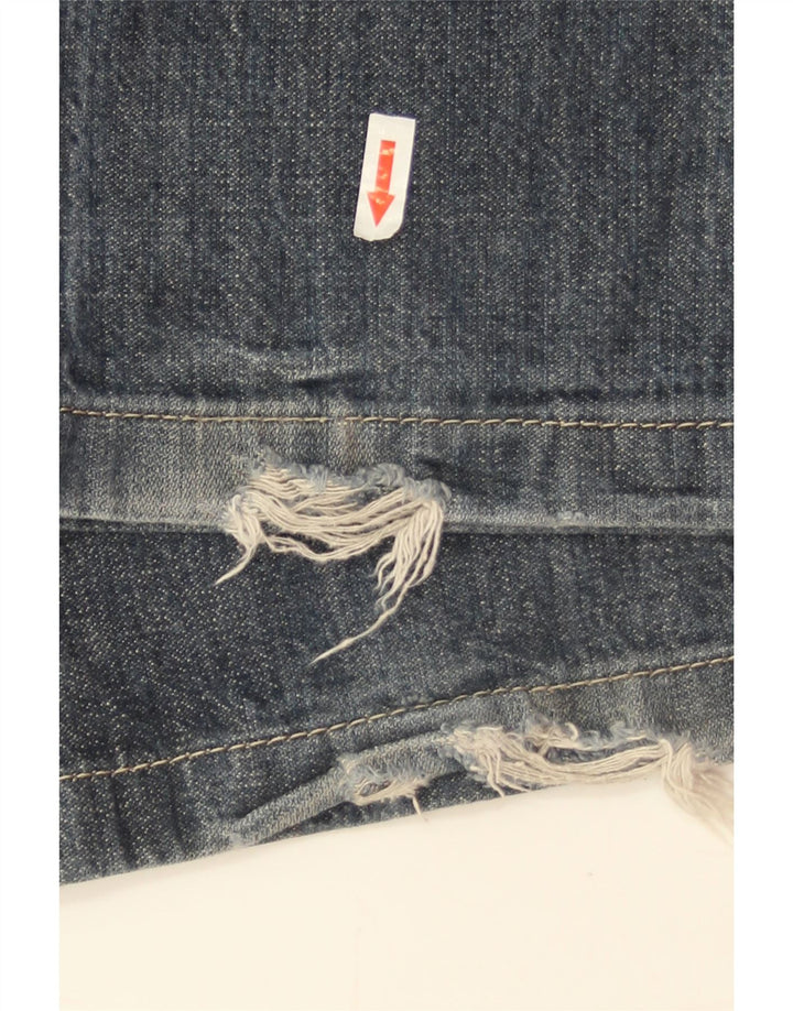 Jeans Levi's Boys Distressed Cargo Wide Leg 9-10 anos W24 L20 Azul