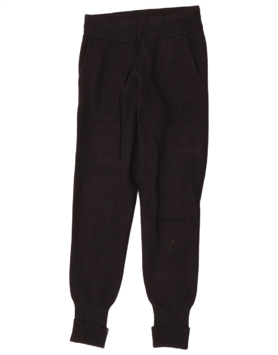 Zara Calça feminina de treino joggers pequena viscose preta