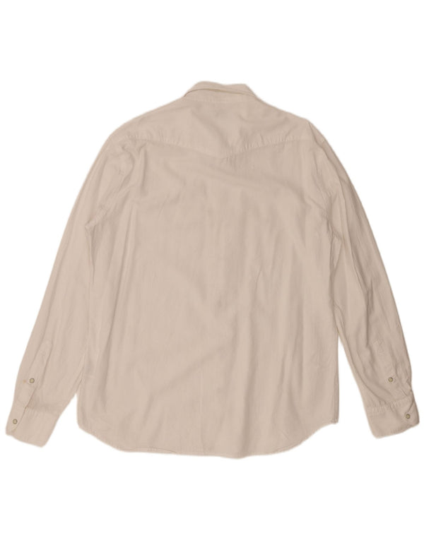 Camisa masculina ALLEY DOCKS 2XL algodão branco