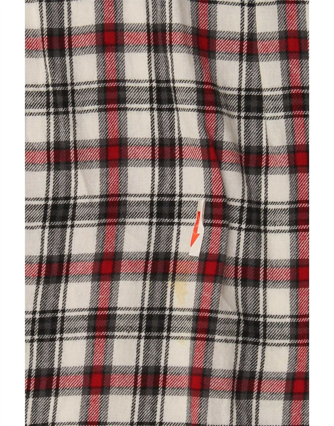 Camisa masculina de flanela Chaps de algodão xadrez médio multicolorido