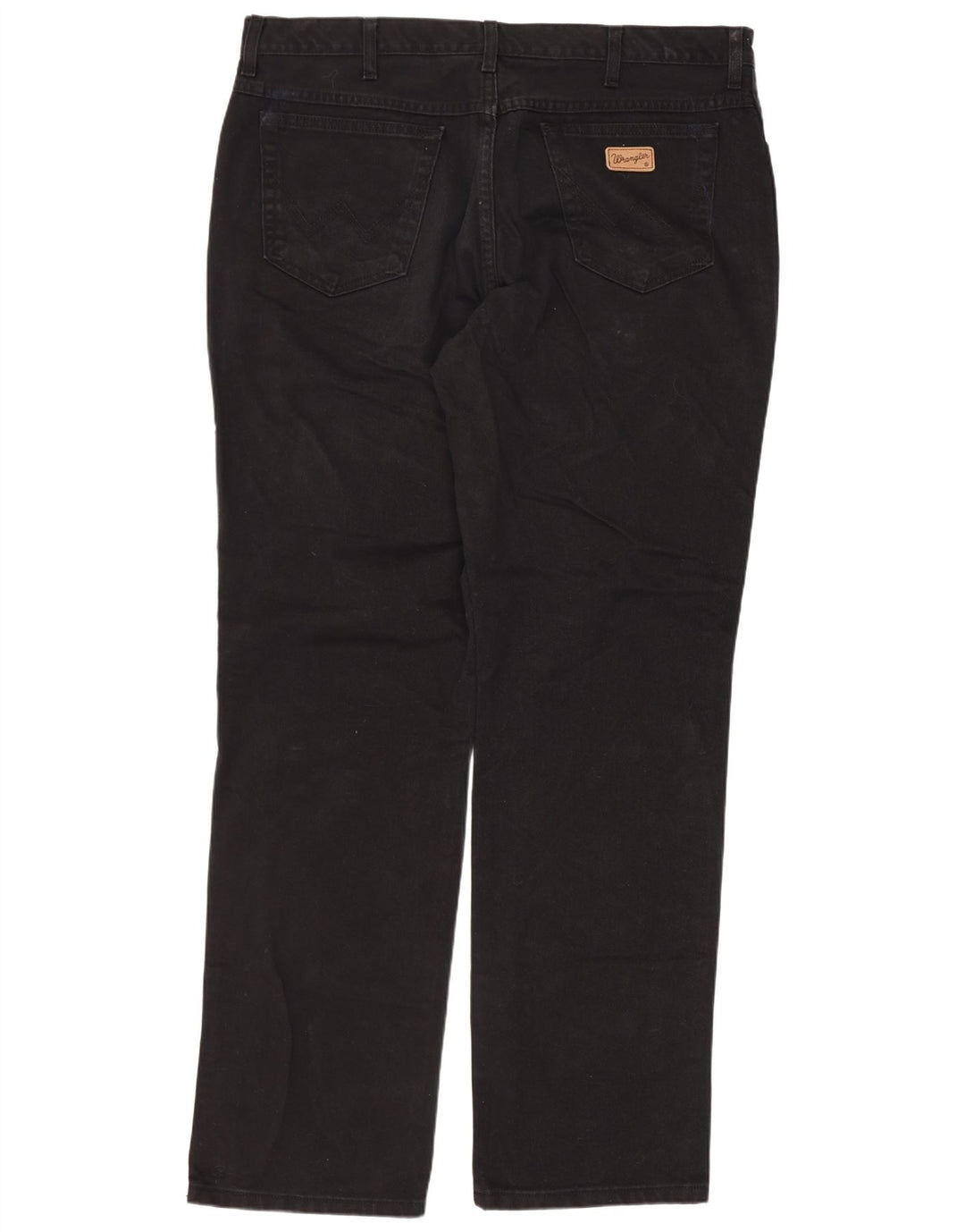 Wrangler Masculino Texas Straight Jeans W40 L34 Algodão Preto