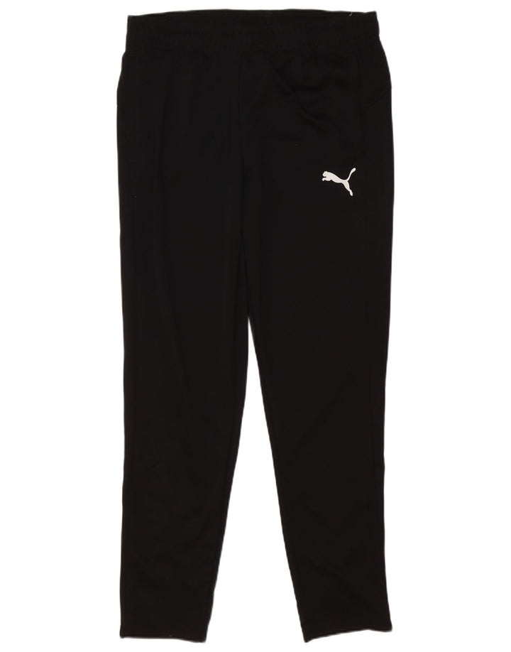 Calça de treino masculina Puma grande poliéster preto