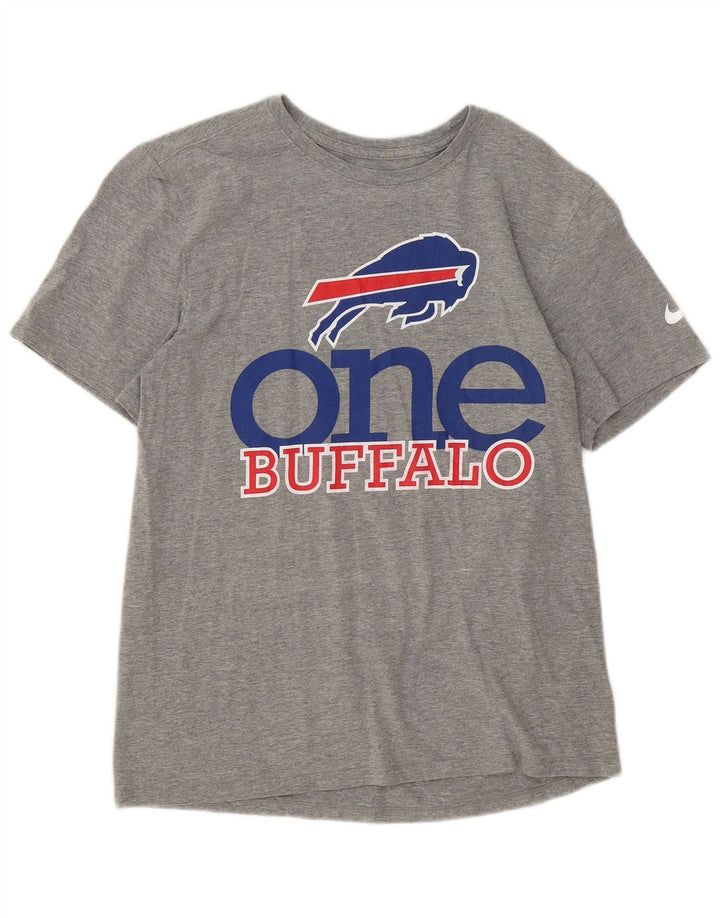 Camiseta Nike Masculina Buffalo Bills Graphic Top Cinza Médio Salpicado