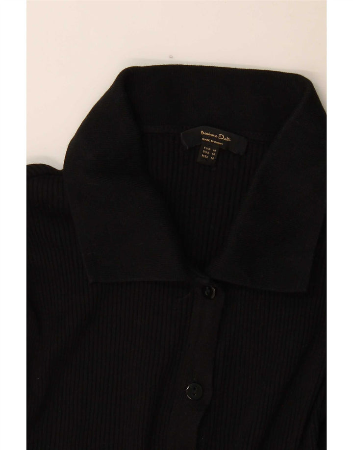 Cardigan feminino Massimo Dutti UK 12 médio preto