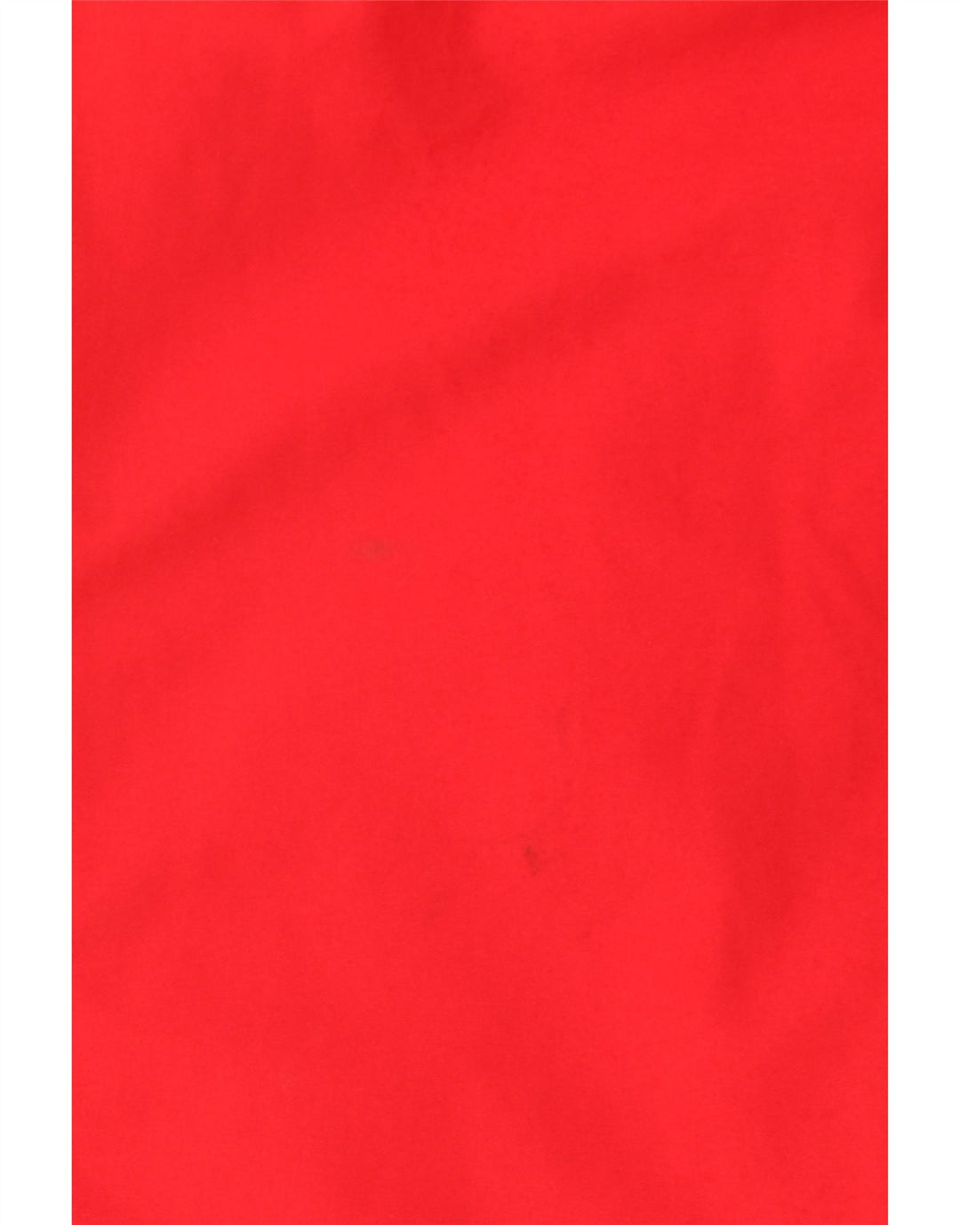 Adidas Mens Hooded Rain Jacket UK 42/44 Grande Vermelho Colorblock Poliéster