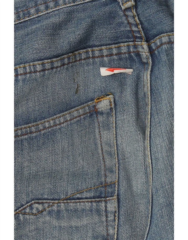 Zara Mens Straight Jeans EU 34 Grande W34 L31 Azul