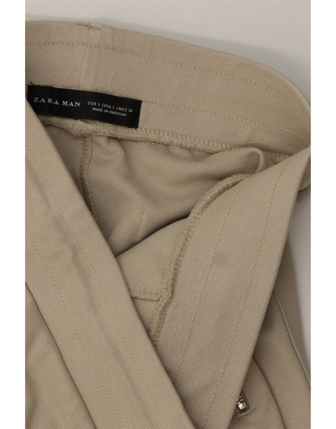Calça de treino masculina ZARA joggers cinza pequeno