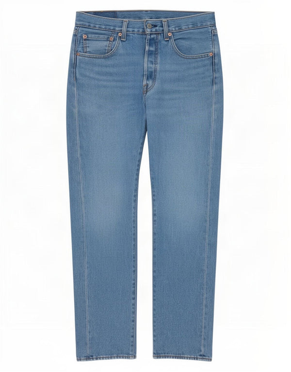 Calça jeans masculina Levi's 501 Straight W32 L32 azul algodão anos 90