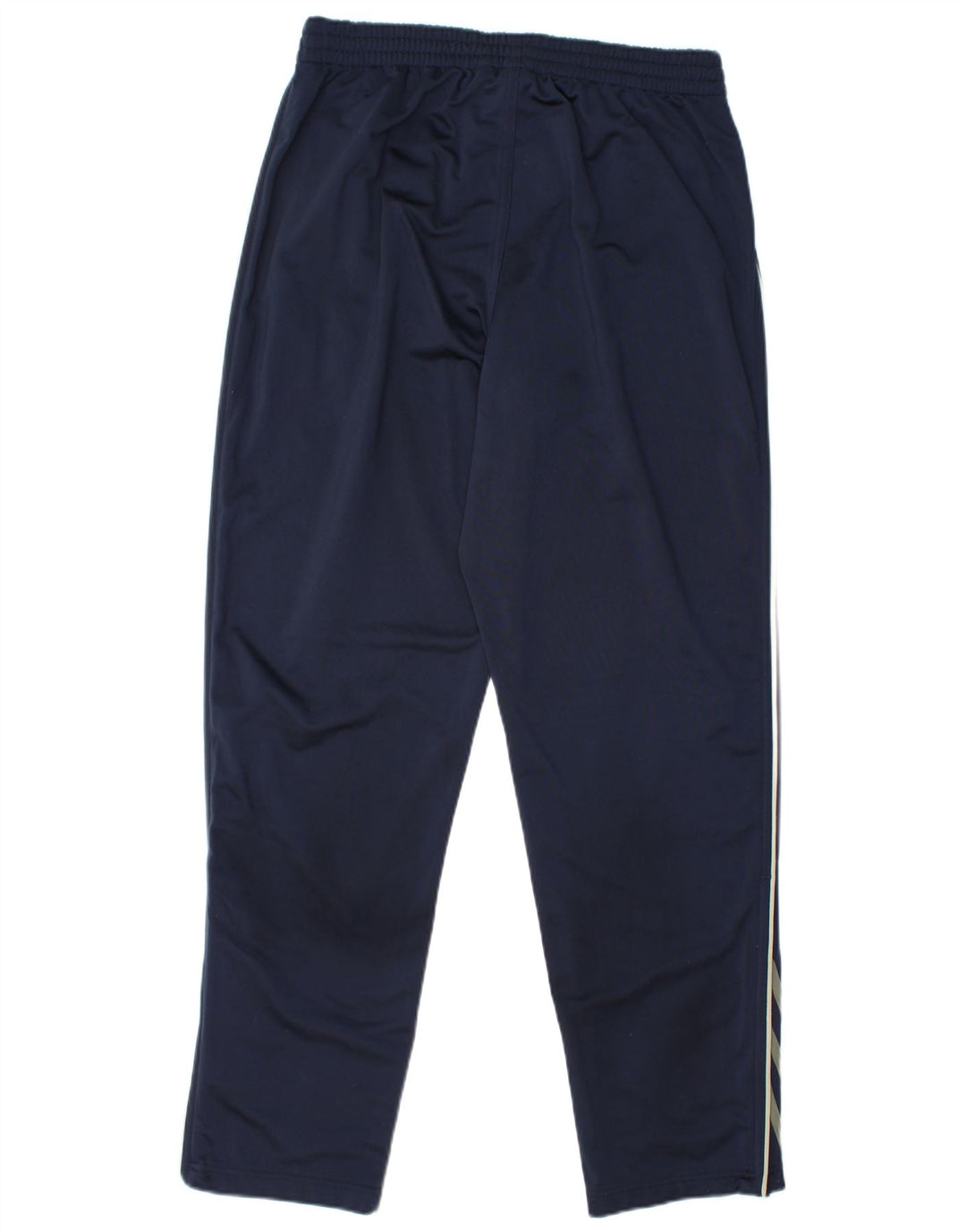 Calças de treino masculinas ADIDAS UK 40/42 poliéster azul marinho médio