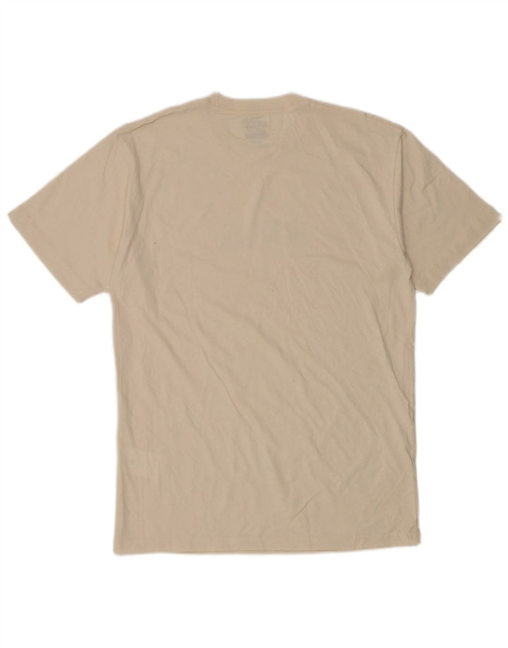 Camiseta masculina Vans Classic Fit Graphic Top Médio Off White Algodão