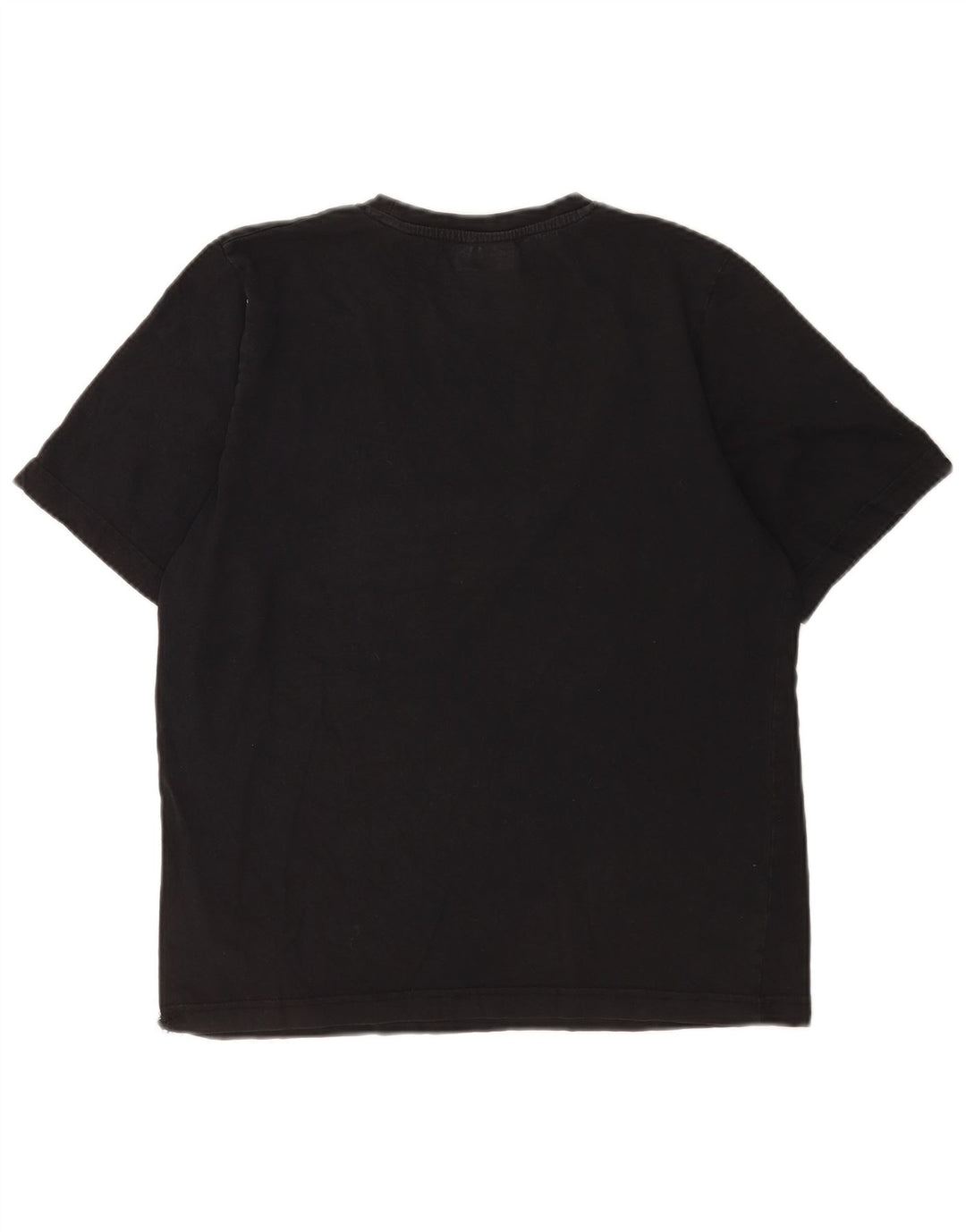 Camiseta gráfica masculina Kappa Top pequeno preto