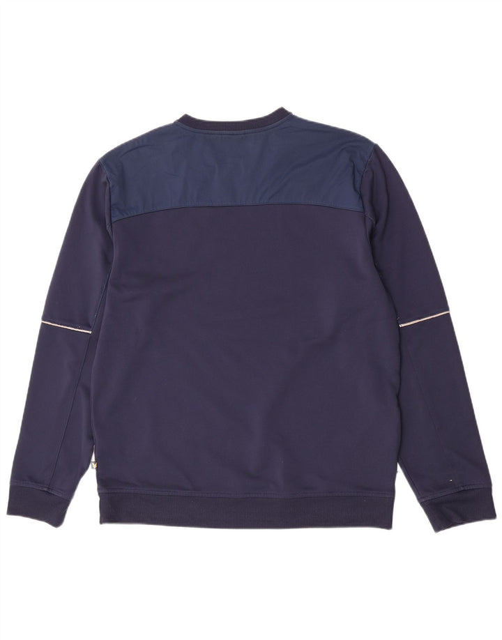 Lyle & Scott moletom masculino grande poliéster azul marinho