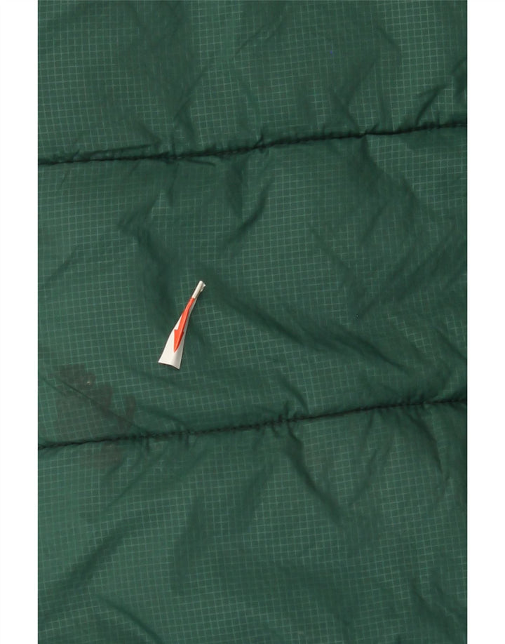 Colete acolchoado com capuz Marks & Spencer Boys 11-12 anos poliéster verde