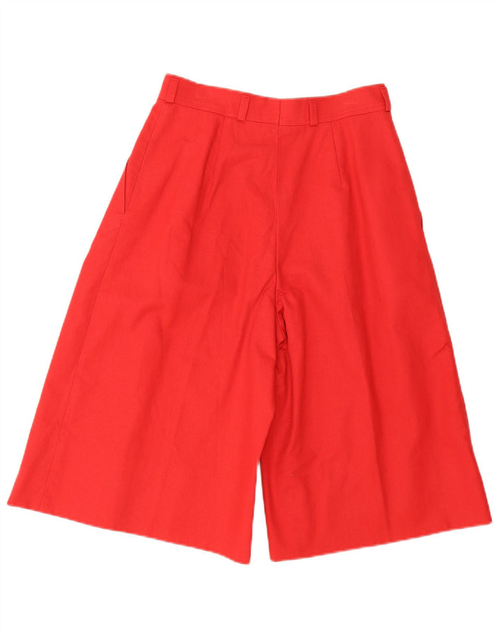 Bermuda feminina VINTAGE Pegged W26 L14 vermelha