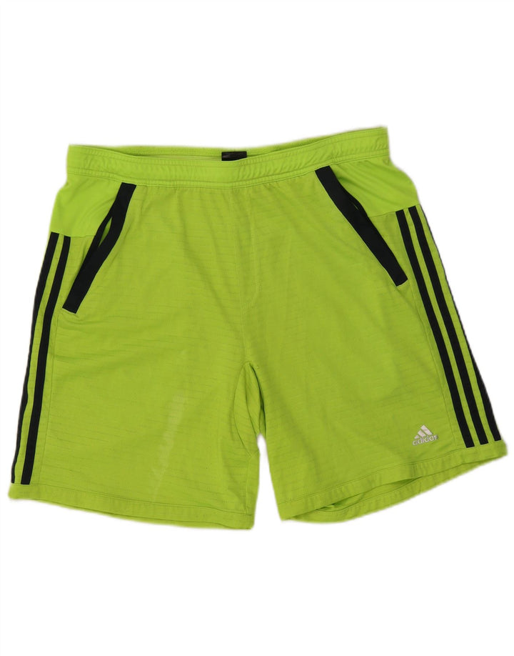 Adidas Mens Climacool Sport Shorts Grande Poliéster Verde