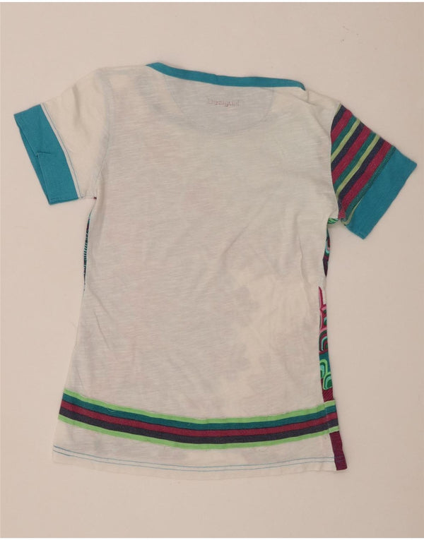 Desigual Camiseta Gráfica Menina 13-14 Anos Multicolor Floral
