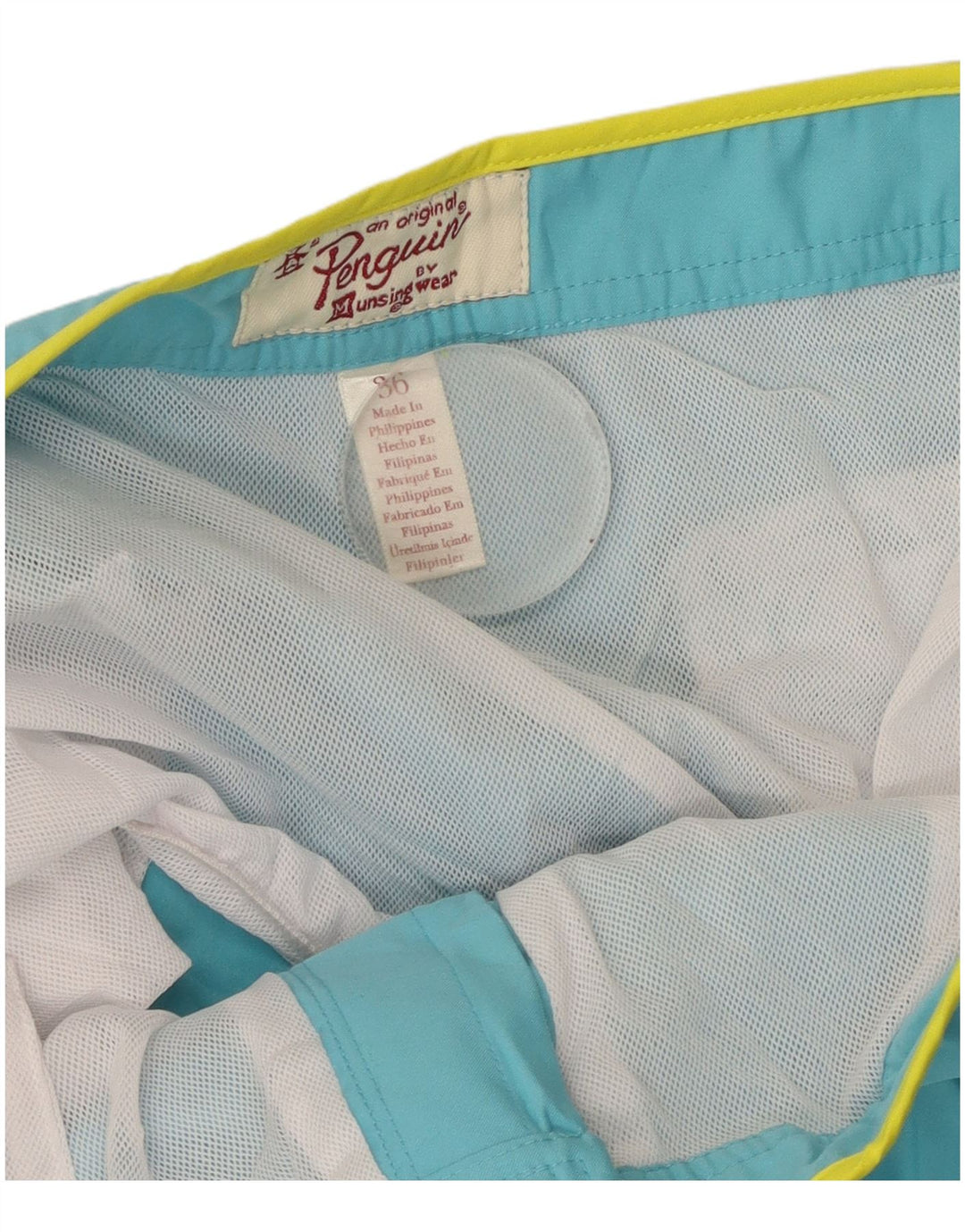 Shorts de natação masculino PENGUIN grande azul