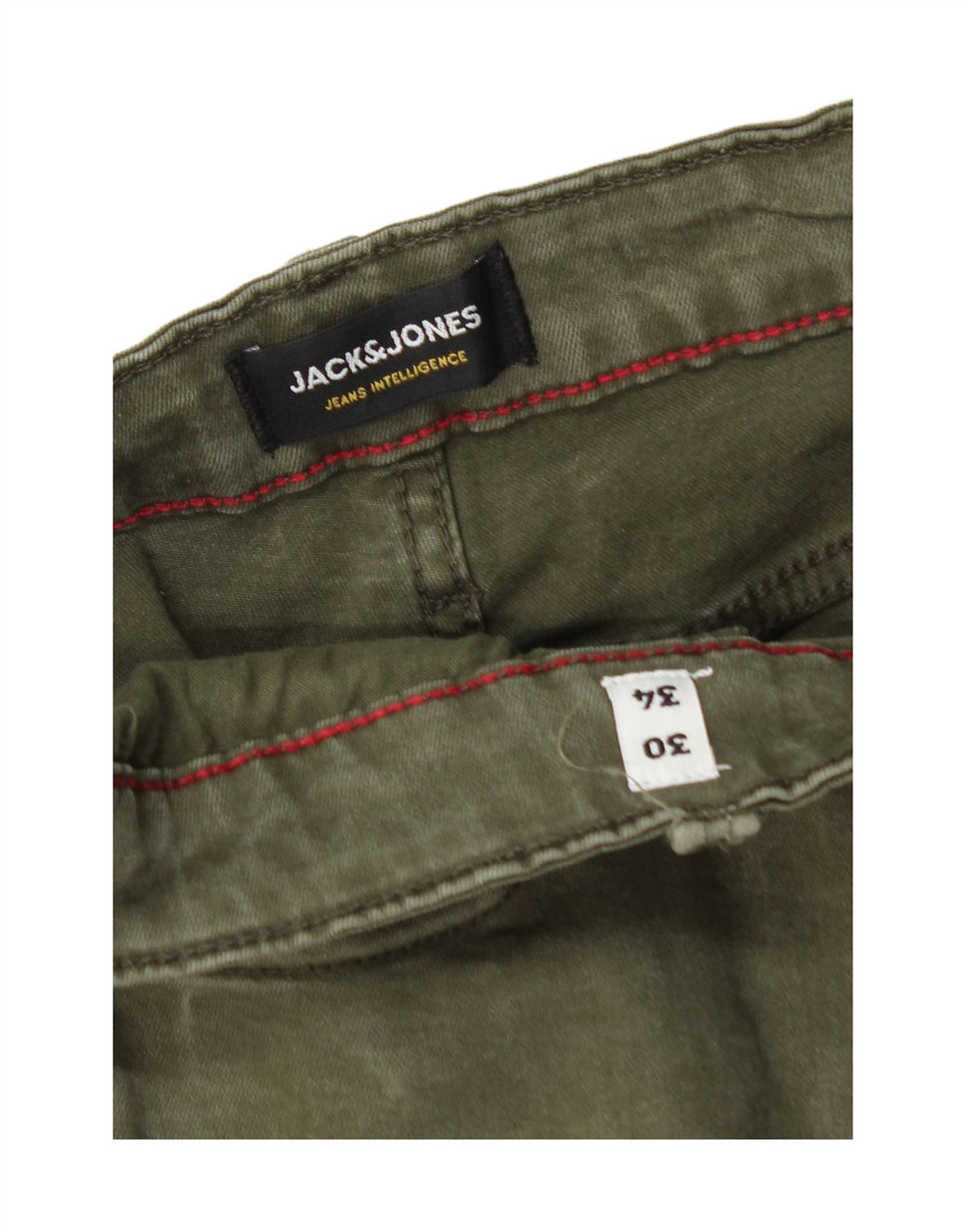 JACK & JONES Jeans Slim Masculino W30 L31 Verde