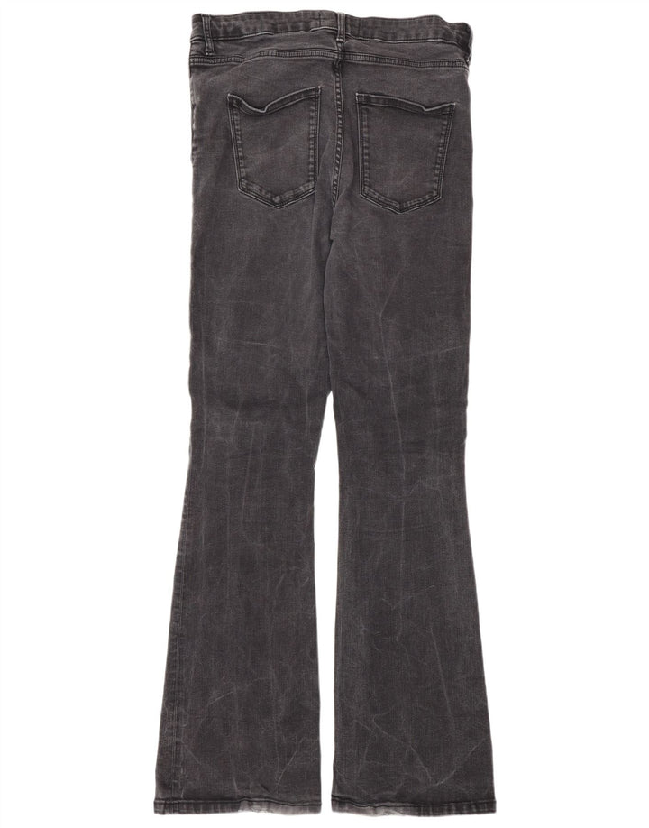 Zara Jeans feminino queimado EU 44 XL W34 L34 cinza