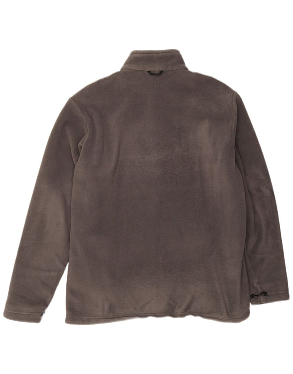 Jaqueta masculina de lã Jack Wolfskin UK 44/46 XL cinza poliéster