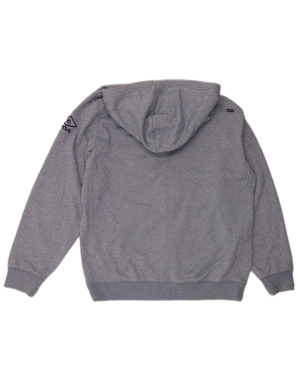 Rip Curl Suéter masculino com capuz e zíper grande algodão azul