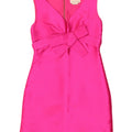 Vestido feminino Kate Spade sem mangas US 4 pequeno poliéster rosa