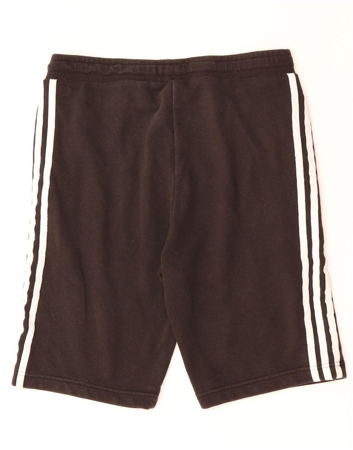 Adidas Mens Sport Shorts Médio Algodão Preto