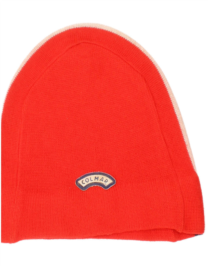 Gorro feminino de malha Colmar vermelho médio