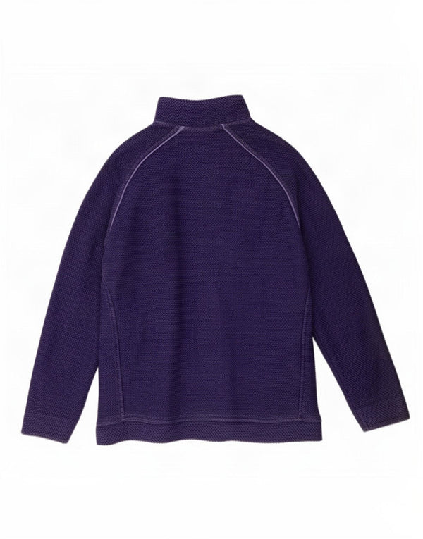 Moletom masculino com zíper e pescoço estranho peixe 2XL algodão roxo