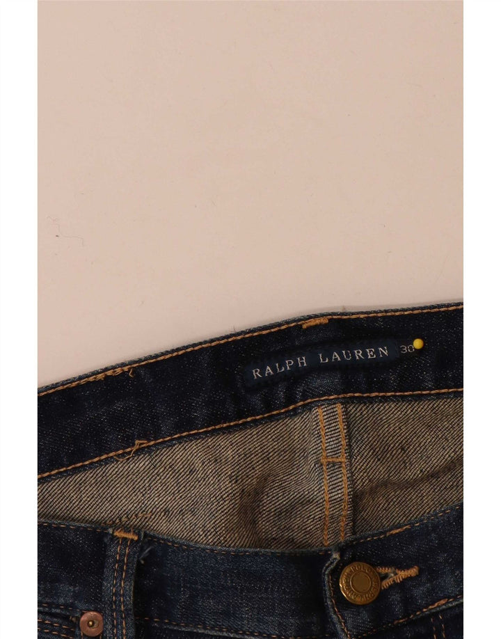 Jeans Slim Feminino Ralph Lauren W30 L34 Azul Marinho