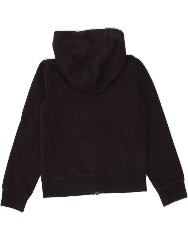 NIKE Boys Zip Hoodie Sweater 6-7 Years Large Black Cotton Vintage Nike and Second-Hand Nike from Messina Hembry 