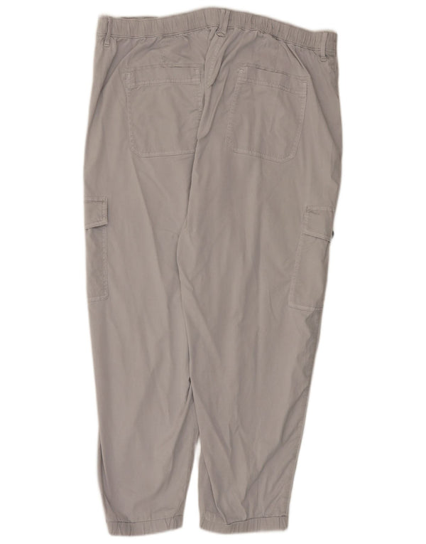 Calça jogger feminina Marks & Spencer UK 20 2XL W40 L27 cinza