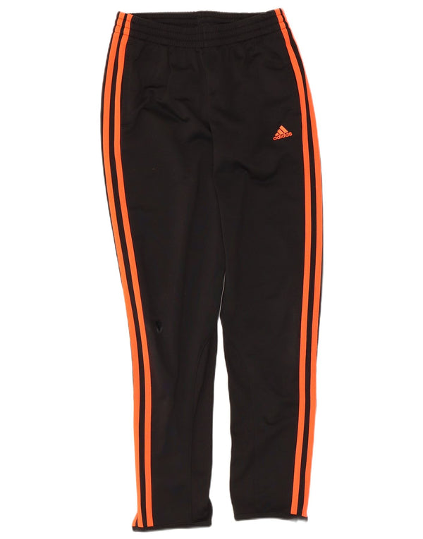 Calças de treino Adidas meninos 11-12 anos poliéster preto