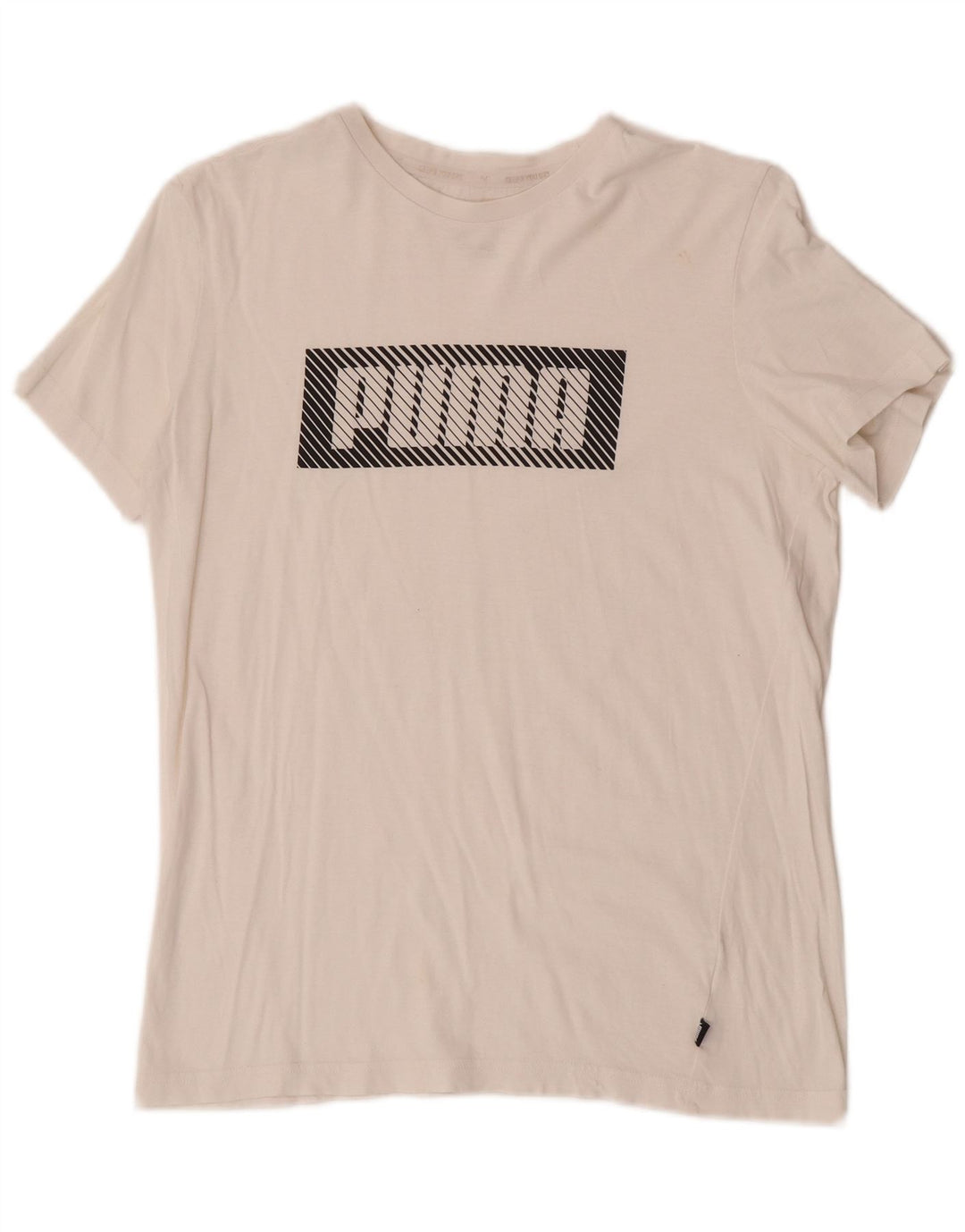 Camiseta Puma Meninos Graphic 13-14 Anos Branco