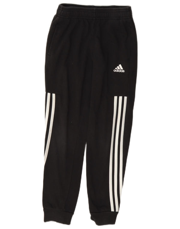 Adidas meninas calças de treino joggers 9-10 anos algodão cinza