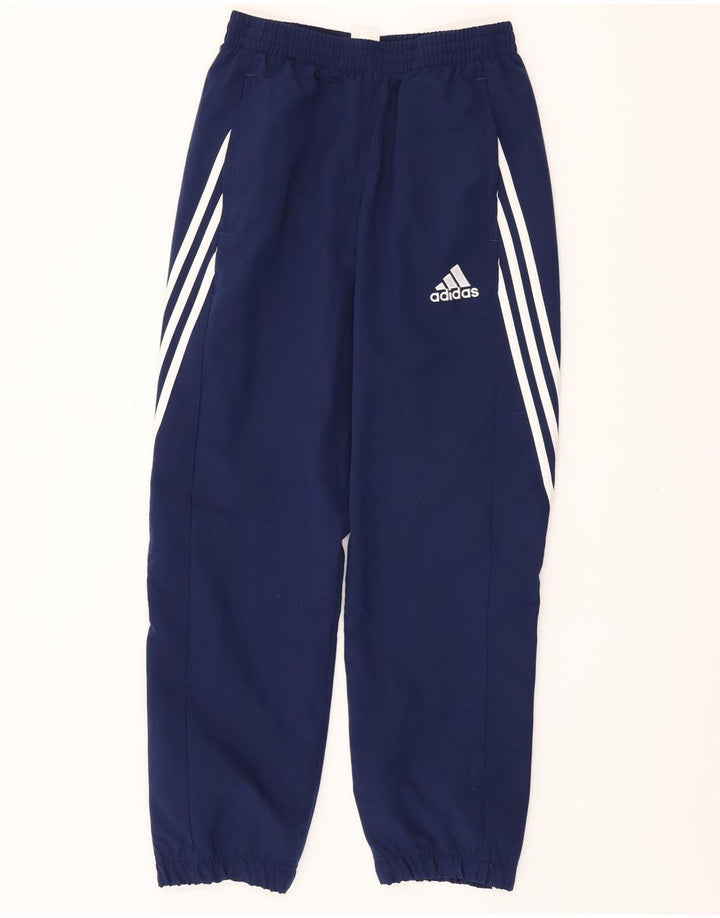 Calça de treino masculina ADIDAS joggers pequeno poliéster azul marinho
