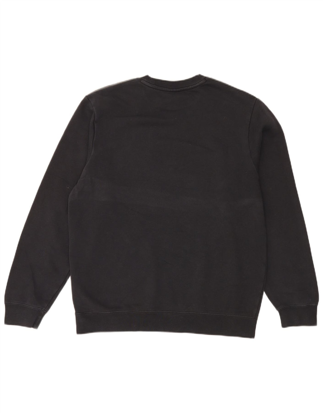 Moletom gráfico masculino Nike Jumper médio preto colorblock algodão