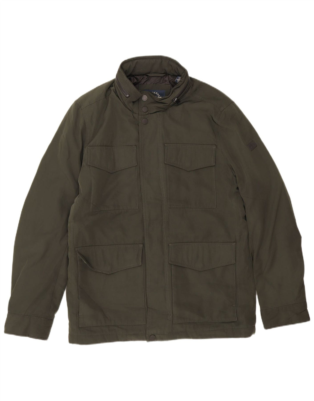Jaqueta corta-vento masculina Dockers UK 36 poliéster verde pequeno